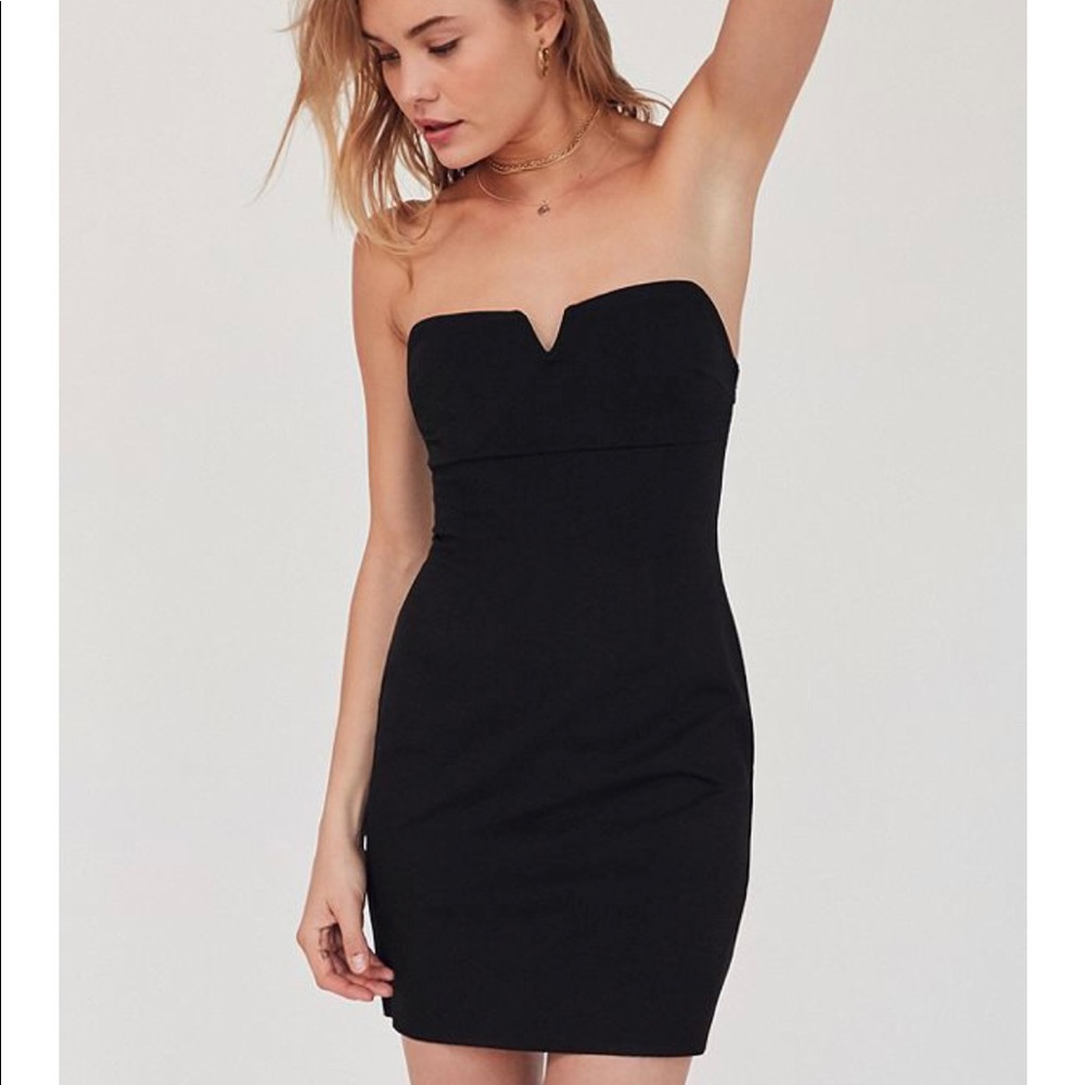 NWT Silence Noise Marcella Strapless Dress